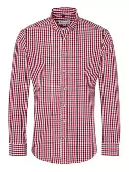 Рубашка на пуговицах классического кроя SPIETH & WENSKY, цвет Red/Light red