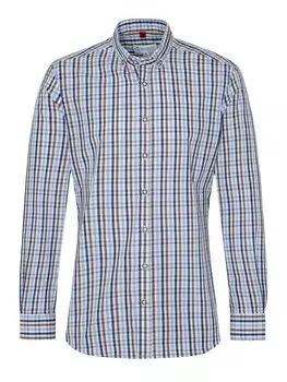 Рубашка на пуговицах классического кроя SPIETH & WENSKY TG-Falkmar, синий