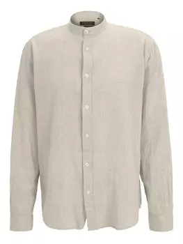 Рубашка на пуговицах классического кроя Steffen Klein, бежевый