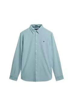 Рубашка на пуговицах классического кроя Superdry Oxford, пастельный синий