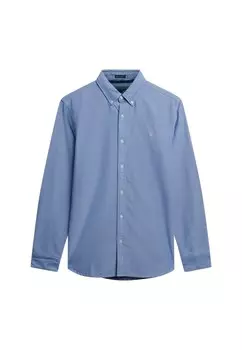 Рубашка на пуговицах классического кроя Superdry, пятнистый синий