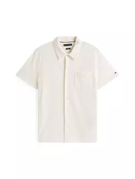 Рубашка на пуговицах классического кроя TOMMY HILFIGER, белый
