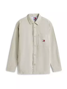 Рубашка на пуговицах классического кроя Tommy Jeans BRICK, пастельный зеленый