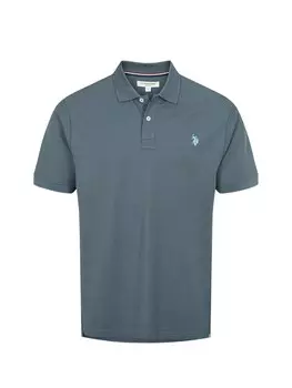 Рубашка на пуговицах классического кроя U.S. POLO ASSN. Alfred, синий