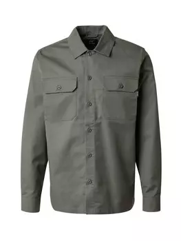 Рубашка на пуговицах классического кроя Vintage Industries Harris, оливковый