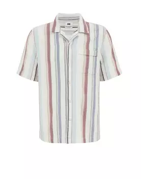 Рубашка на пуговицах классического кроя WE Fashion, белый