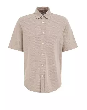 Рубашка на пуговицах классического кроя WE Fashion, цвет Beige/Cream