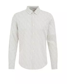 Рубашка на пуговицах классического кроя WE Fashion, белый