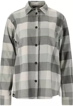 Рубашка на пуговицах классического кроя Whistler Riglet, темно-серый