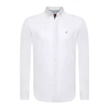 Рубашка на пуговицах классического кроя Williot, белый