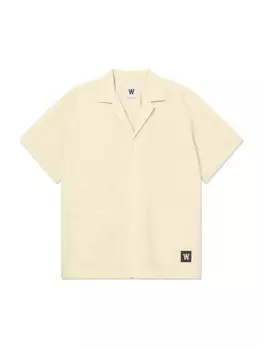 Рубашка на пуговицах классического кроя WOOD WOOD WWMumphry, серо-коричневый