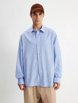 Рубашка на пуговицах Koton Regular fit Button Up Shirt, синий