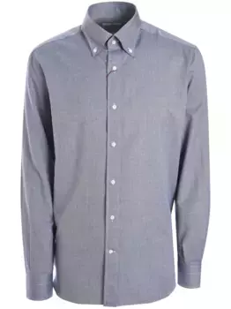 Рубашка на пуговицах Luciano Barbera, синий