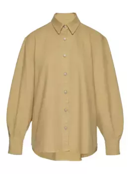 Рубашка на пуговицах Magda Butrym, нейтральный