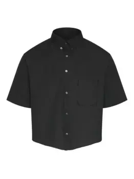 Рубашка на пуговицах MAISON MARGIELA, черный