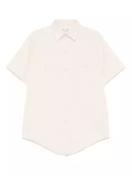 Рубашка на пуговицах Maison Margiela, нейтральный