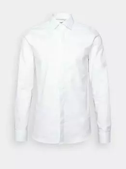 Рубашка на пуговицах Michael Kors Evening Slim Fit, белый