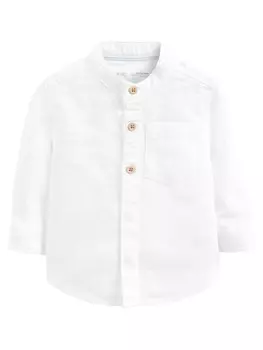 Рубашка на пуговицах Next Regular fit Button Up Shirt, белый