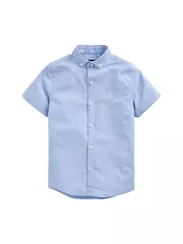 Рубашка на пуговицах Next Regular fit Button Up Shirt, синий