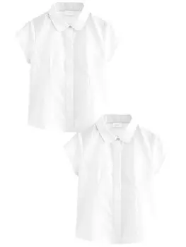 Рубашка на пуговицах Next Regular fit Button Up Shirt, белый