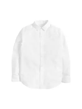 Рубашка на пуговицах Next Regular fit Button Up Shirt, белый