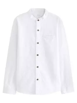 Рубашка на пуговицах Next Regular fit Button Up Shirt, белый