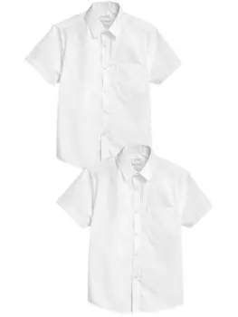 Рубашка на пуговицах Next Regular fit Button Up Shirt, белый