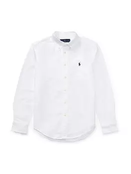 Рубашка на пуговицах Polo Ralph Lauren Slim fit Button Up Shirt, белый