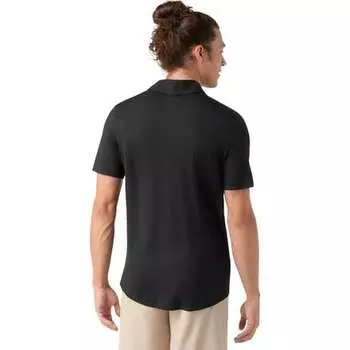 Рубашка на пуговицах с короткими рукавами – мужская Smartwool, черный