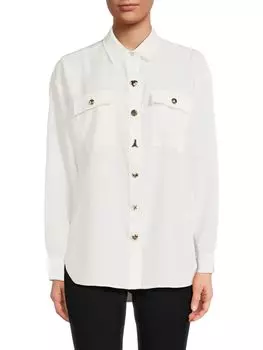 Рубашка на пуговицах с мотивом Karl Lagerfeld Paris, цвет Soft White