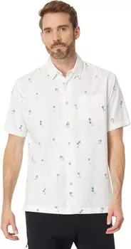 Рубашка на пуговицах с парусом Palm Quiksilver, цвет Antique White Sail Palms