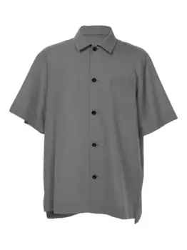 Рубашка на пуговицах SACAI, серый