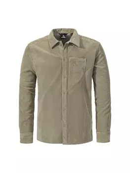 Рубашка на пуговицах Schffel Regular fit Athletic Button Up Shirt Lodos, коричневый