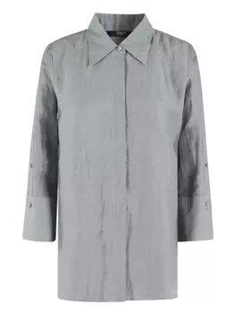 Рубашка на пуговицах Seventy, серый