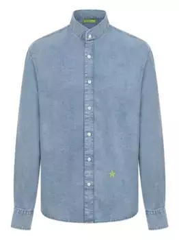 Рубашка на пуговицах Shanghai Tang, синий