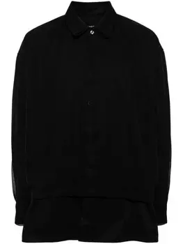 Рубашка на пуговицах SONGZIO, черный