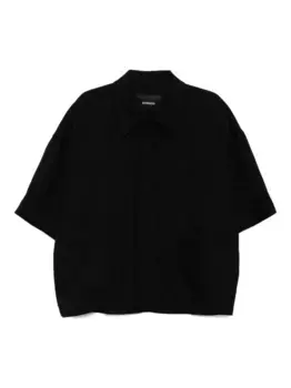 Рубашка на пуговицах SONGZIO, черный