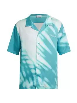 Рубашка на пуговицах спереди Palm Shadow Blue Sky Inn, цвет shadow