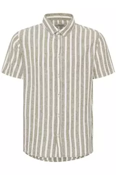 Рубашка на пуговицах стандартного кроя 11 Project PROCHY, светло-зеленый/белый