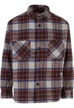 Рубашка на пуговицах стандартного кроя 2Y Premium, цвет Burgundy/Light Red