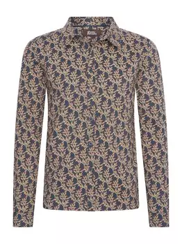 Рубашка на пуговицах стандартного кроя 4Funkyflavours Sense, синий