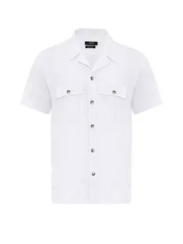 Рубашка на пуговицах стандартного кроя Antioch, белый