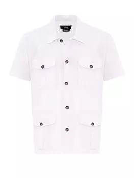 Рубашка на пуговицах стандартного кроя Antioch, белый