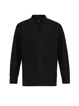 Рубашка на пуговицах стандартного кроя Antioch, черный