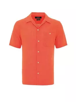 Рубашка на пуговицах стандартного кроя Antioch, коралловый