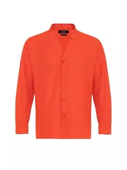 Рубашка на пуговицах стандартного кроя Antioch, коралловый