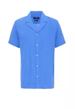 Рубашка на пуговицах стандартного кроя Antioch, синий