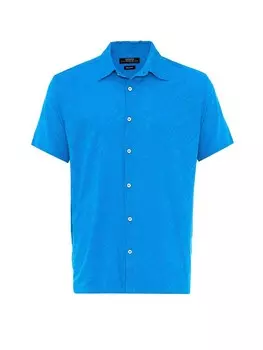 Рубашка на пуговицах стандартного кроя Antioch, синий