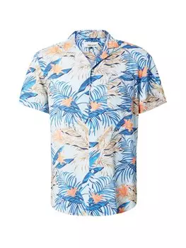 Рубашка на пуговицах стандартного кроя BLEND, синий/голубой