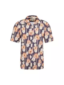 Рубашка на пуговицах стандартного кроя COLOURS & SONS, морской синий